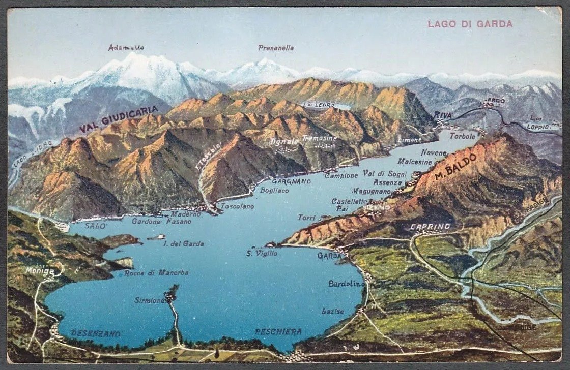 Histoire du lac de Garde