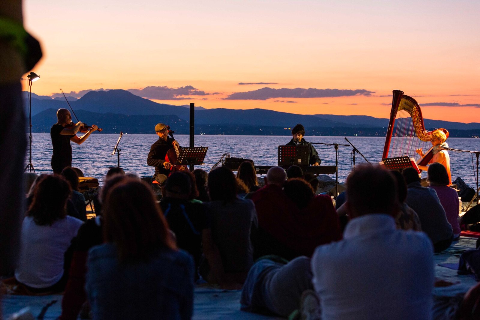 open air concert sirmione