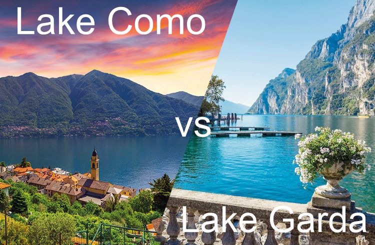 Ist der Gardasee größer / besser als der Comer See?